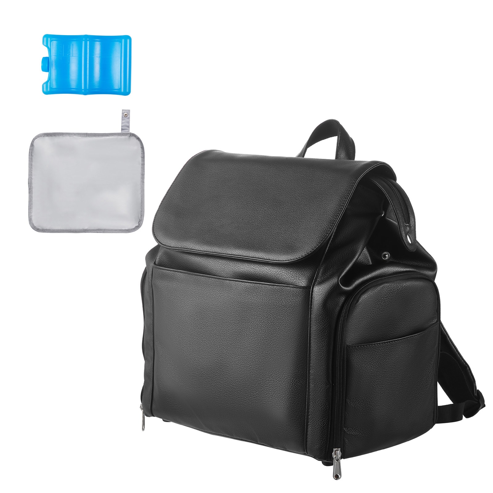 Breast Pump Backpack, Insulated Breastfeeding Bag With Ice Pack_voghion.com